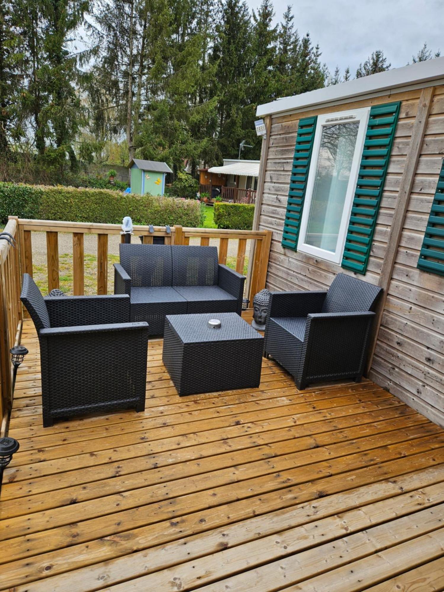 Mobil-Home Climatise Boofzheim Esterno foto